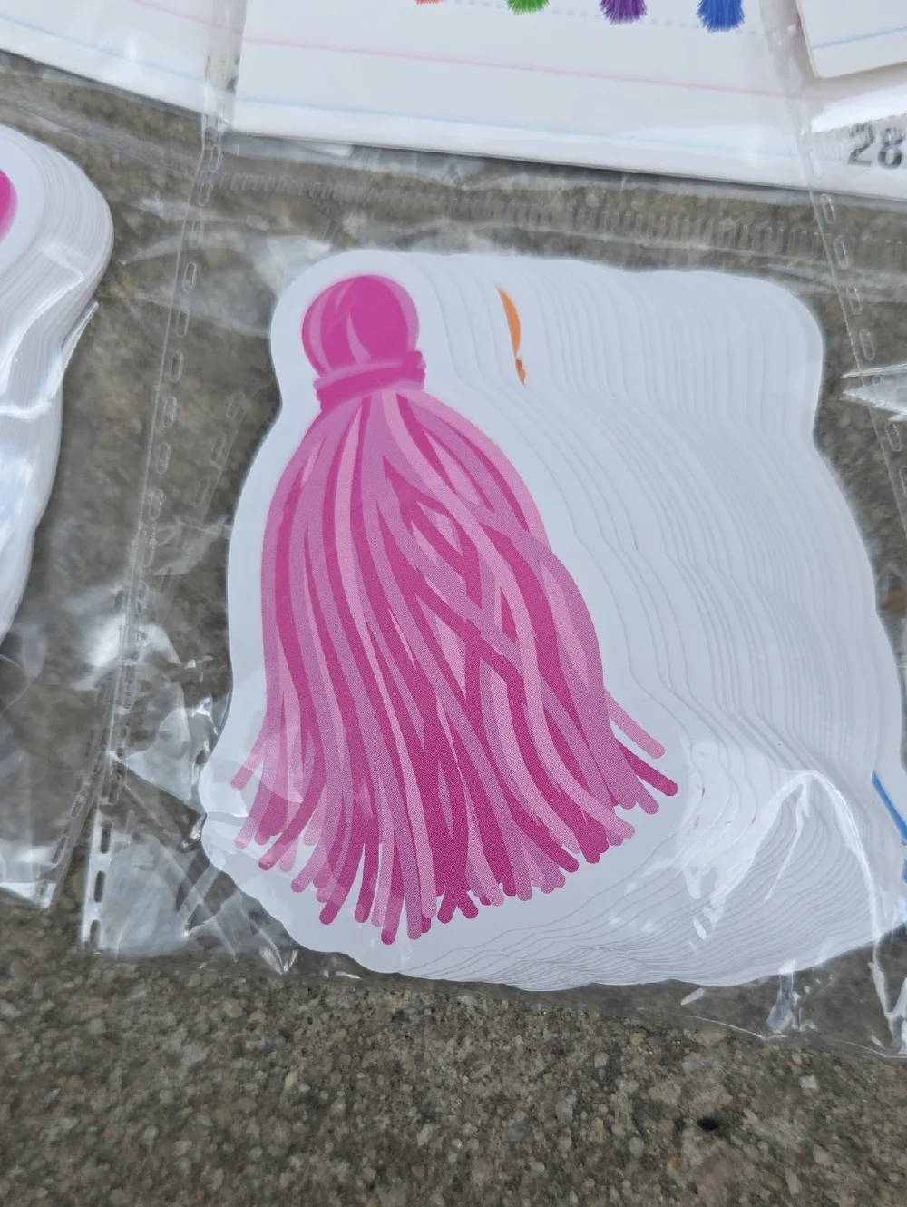 ASSORTED  Tassel Party Confetti - Pack of Decorative Pieces